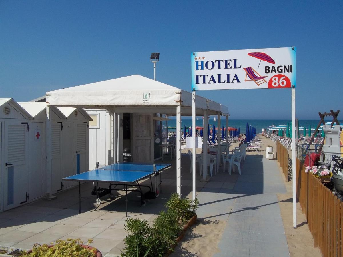Hotel Italia Senigallia Bagian luar foto